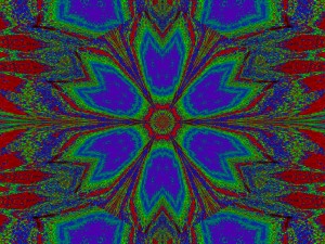 Blue Green and Red Dawn